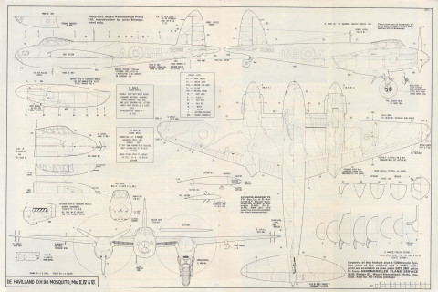 Gloster Javelin, G.A.G.Cox, с тех. надписями